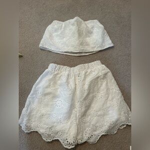 Shein set white